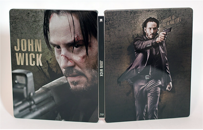 John Wick Full Slip SteelBook: Devil Edition + Lenticular Magnet w/ Coin (2014)(FAC#15)(Czech)