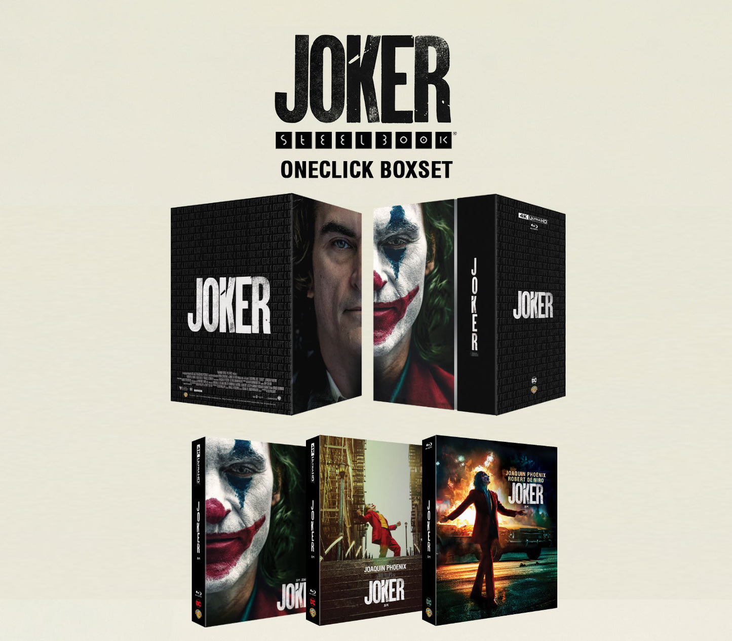 Joker 4K 1-Click SteelBook (2019)(UMS#06)(Korea)