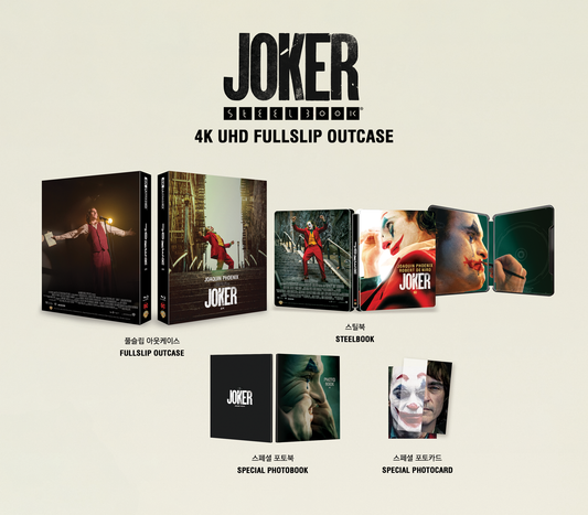 Joker 4K Full Slip SteelBook (2019)(UMS#06)(Korea)