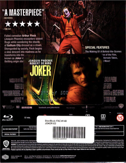 Joker 4K 1-Click SteelBook (2019)(FAC#140)(Czech)