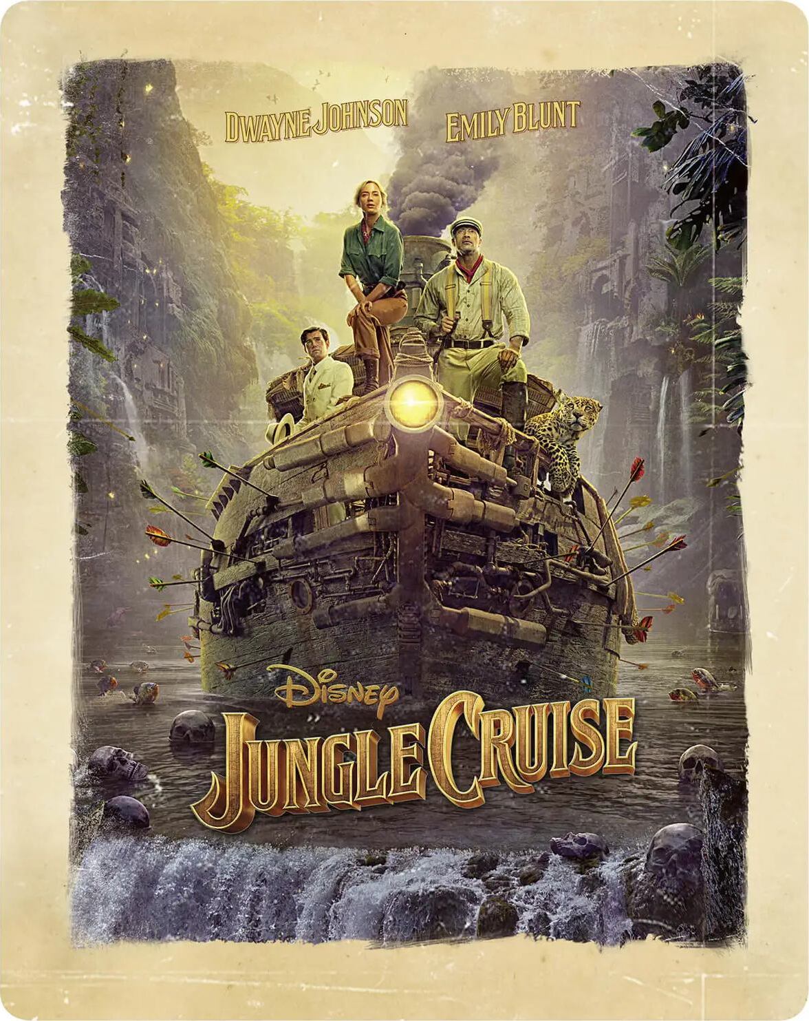 Jungle Cruise 4K SteelBook (Exclusive)
