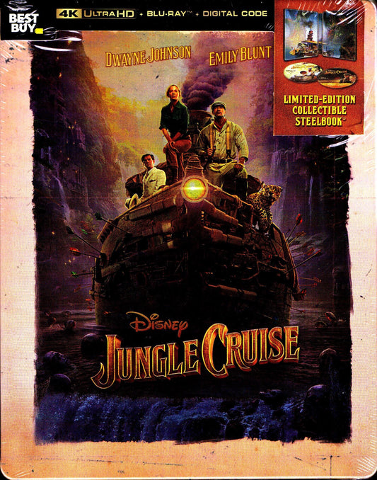 Jungle Cruise 4K SteelBook (Exclusive)