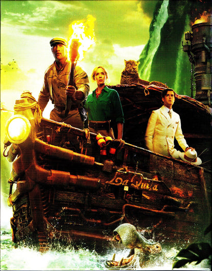 Jungle Cruise Full Slip SteelBook (Korea)