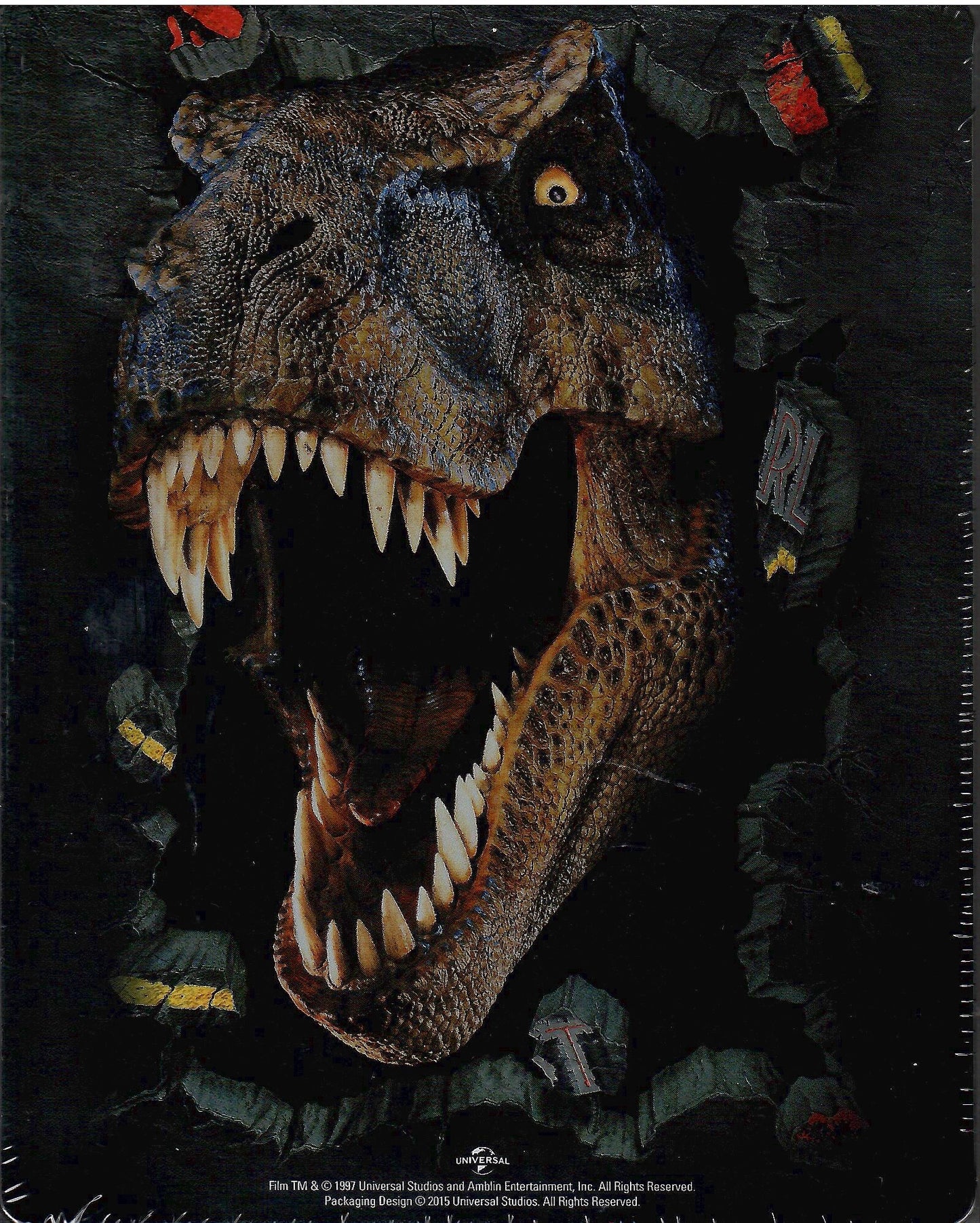 Jurassic Park: The Lost World SteelBook (EMPTY)(FAC#66)(Czech)