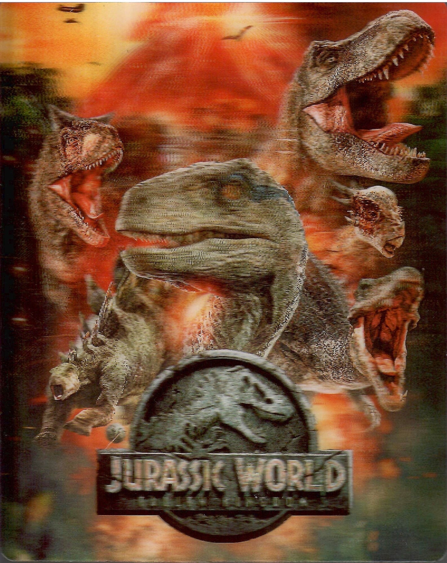 Jurassic World: Fallen Kingdom Lenticular Magnet For SteelBook (FAC#106)(Czech)