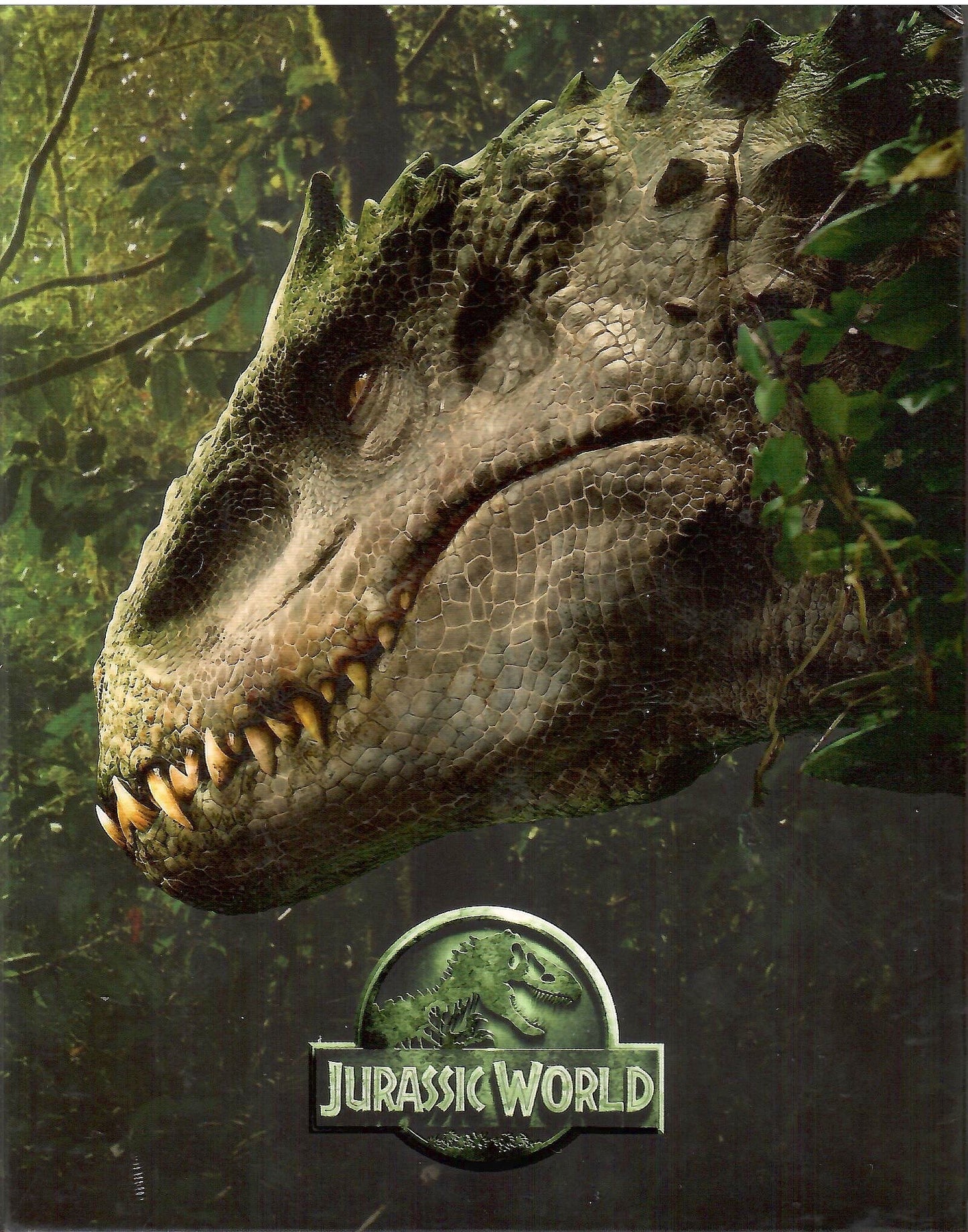 Jurassic World 3D Full Slip SteelBook + Lenticular Magnet (2015)(FAC#024)(Czech)