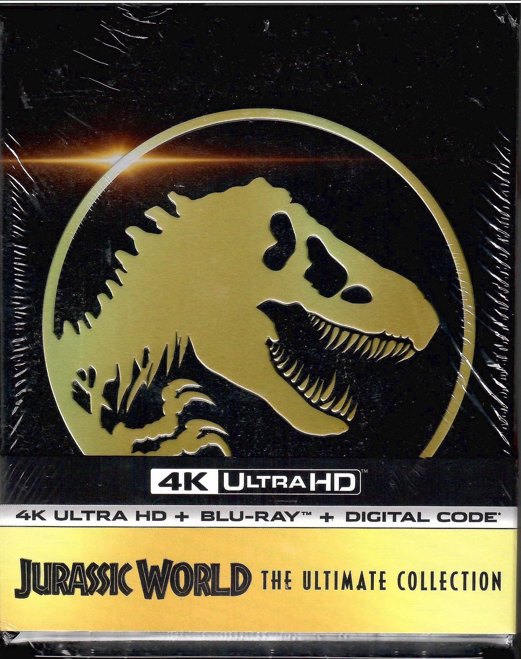 Jurassic World 4K Blu-ray (4K Ultra HD + Blu-ray + Digital 4K)