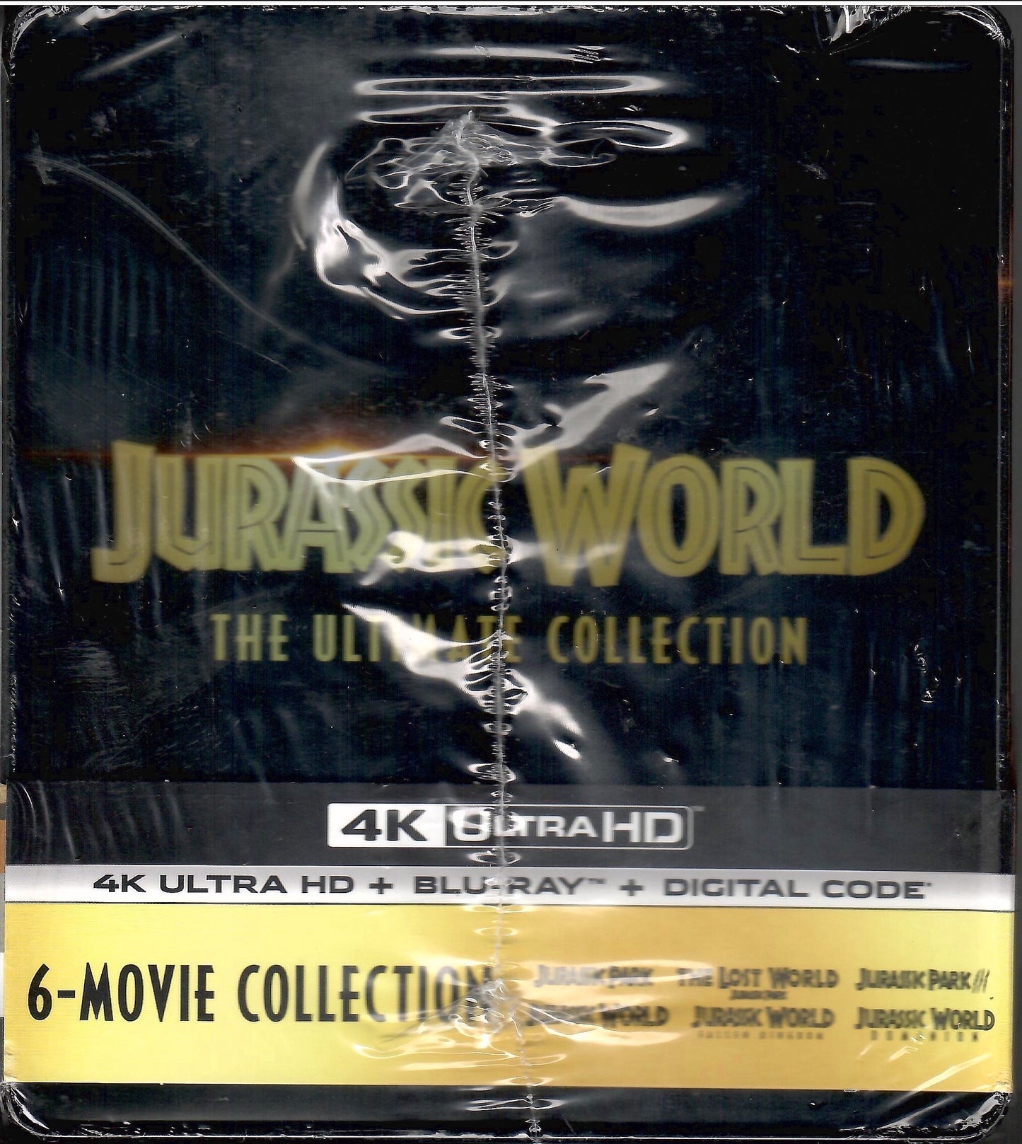 Jurassic World 4K: The Ultimate Collection SteelBook (Exclusive)