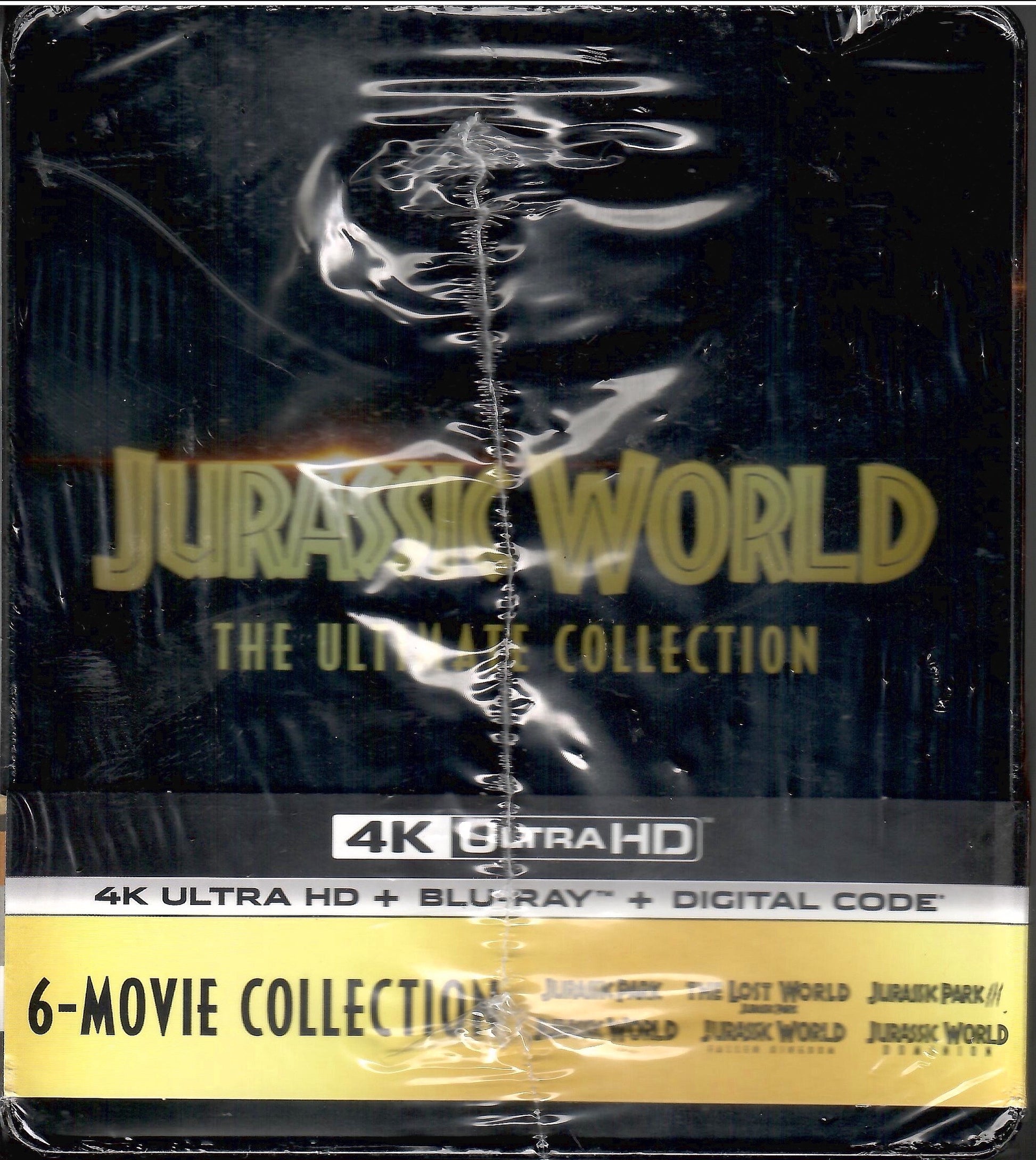 Jurassic World: Das gefallene Königreich (Ultra HD Blu-ray & Blu-ray im  Steelbook) (1 Ultra HD Blu-ray und 1 Blu-ray Disc) – jpc
