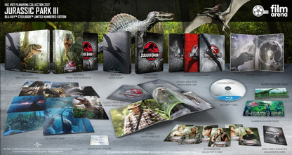 Jurassic Park III Full Slip SteelBook + Lenticular Magnet (2001)(FAC#67)(Czech)