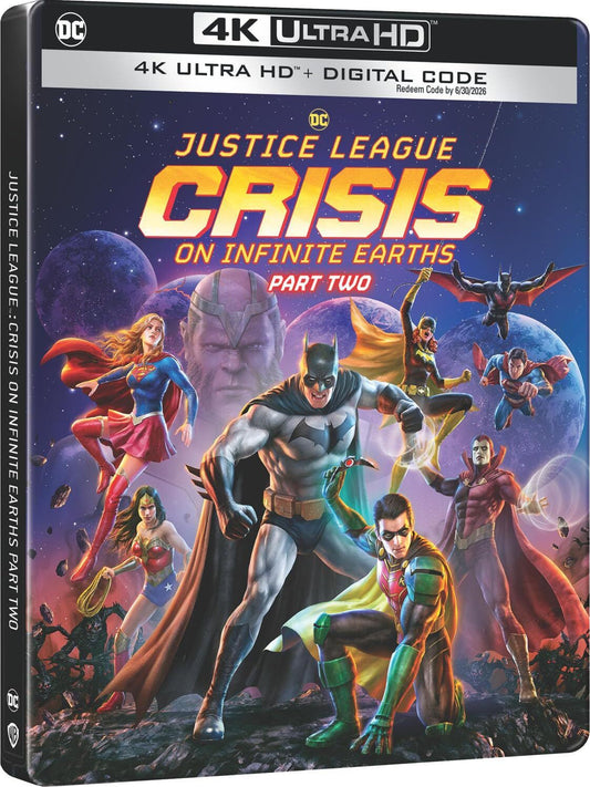 Justice League: Crisis on Infinite Earths - Part 2 4K SteelBook