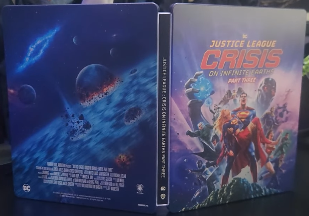 Justice League: Crisis on Infinite Earths - Part 3 4K SteelBook