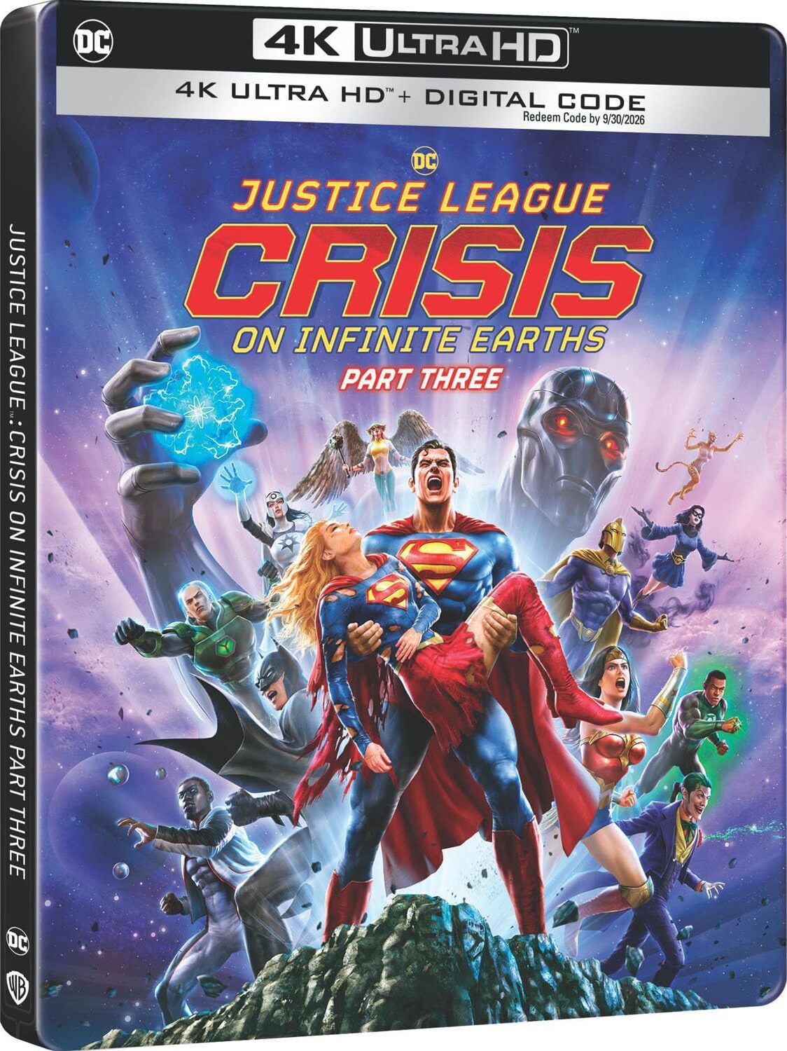 Justice League: Crisis on Infinite Earths - Part 3 4K SteelBook