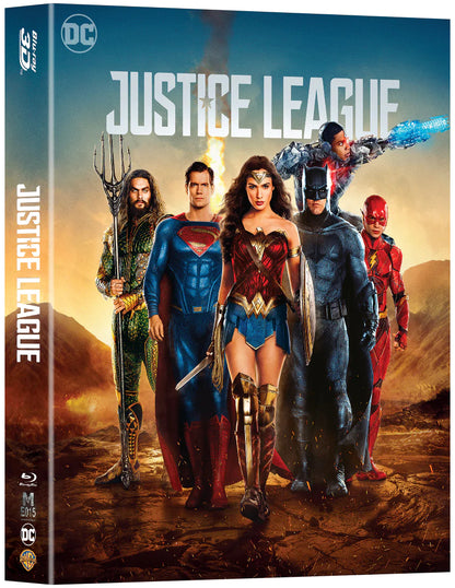 Justice League 3D Double Lenticular SteelBook (ME#15)(2017)(Hong Kong)