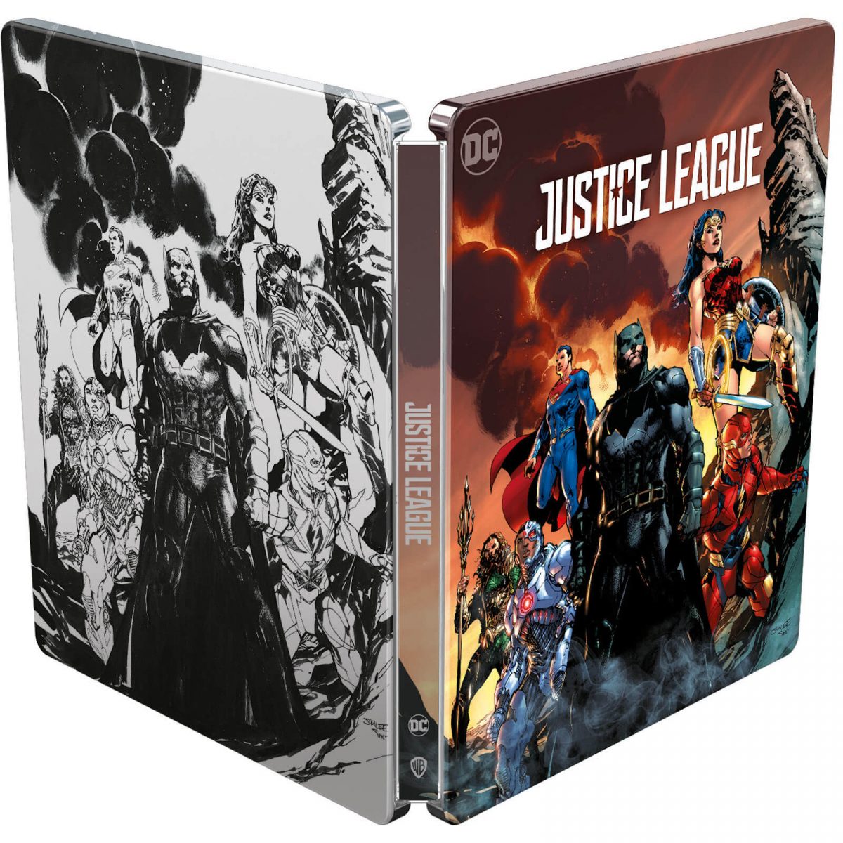 Justice League 4K SteelBook (2017)(Exclusive)