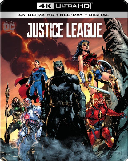 Justice League 4K SteelBook (2017)(Exclusive)