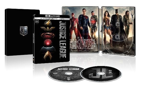 Justice League 4K SteelBook (Re-release)(2017)(Exclusive)