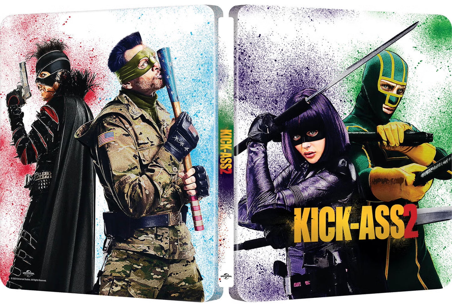 Kick-Ass 2 4K SteelBook (2013)(UK)