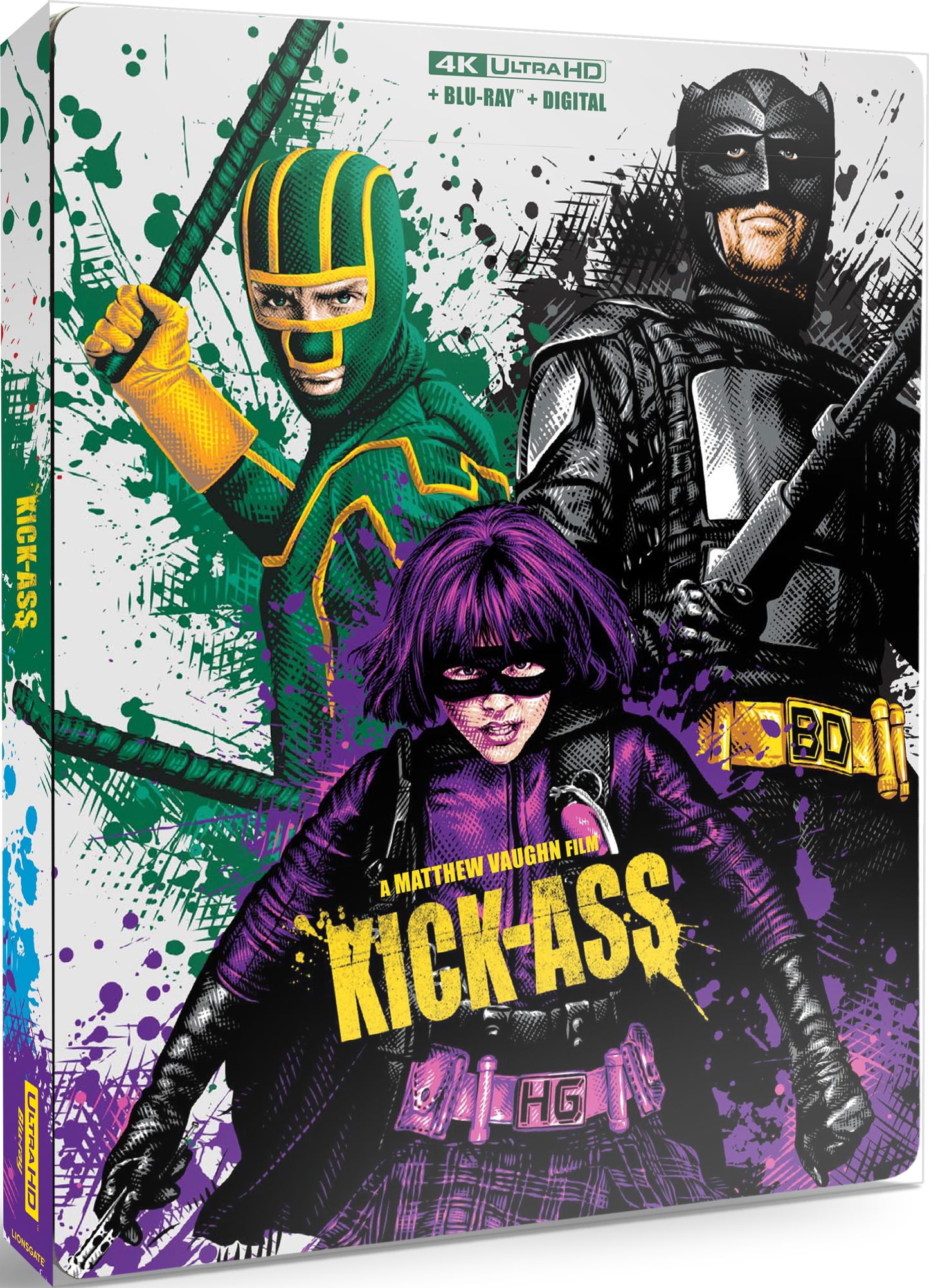 Kick-Ass 4K SteelBook (2010)(Exclusive)