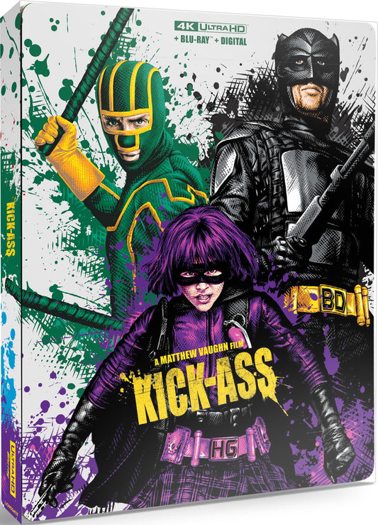 Kick-Ass 4K SteelBook (2010)(Exclusive)