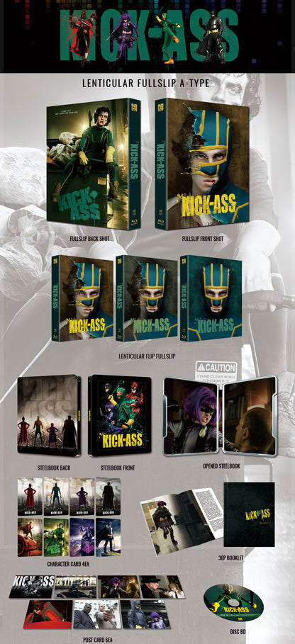 Kick-Ass 1-Click SteelBook (2010)(NE#23)(Korea)