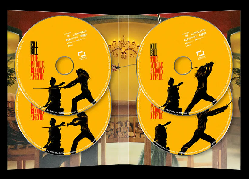 Kill Bill: Volume 1 & 2 4K - The Whole Bloody Affair Collector's Edition (2003-2004)(Exclusive)