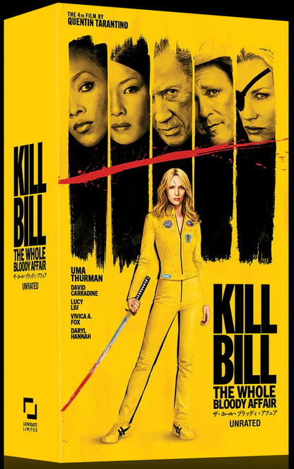 Kill Bill: Volume 1 & 2 - The Whole Bloody Affair VHS - Be Kind, Rewind Edition (2003-2004)(Exclusive)