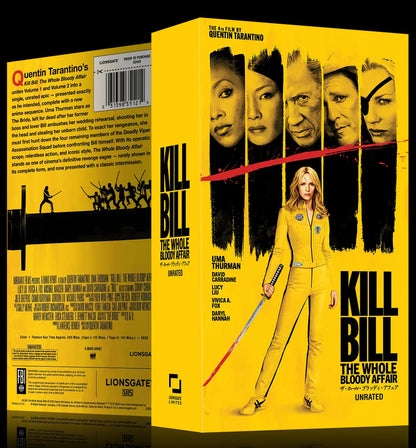 Kill Bill: Volume 1 & 2 - The Whole Bloody Affair VHS - Be Kind, Rewind Edition (2003-2004)(Exclusive)