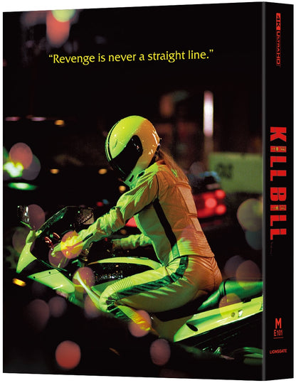 Kill Bill: Volume 1 4K Double Lenticular B SteelBook (2003)(ME#101)(Hong Kong)