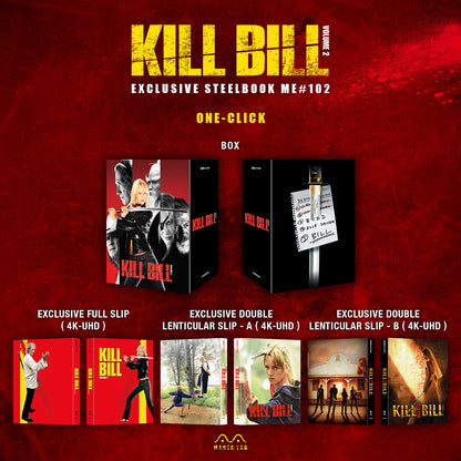 Kill Bill: Volume 2 4K 1-Click SteelBook (2004)(ME#102)(Hong Kong)