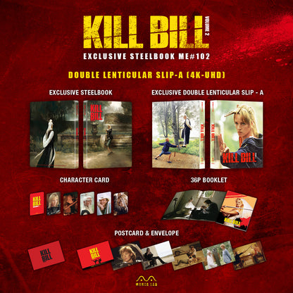 Kill Bill: Volume 2 4K 1-Click SteelBook (2004)(ME#102)(Hong Kong)