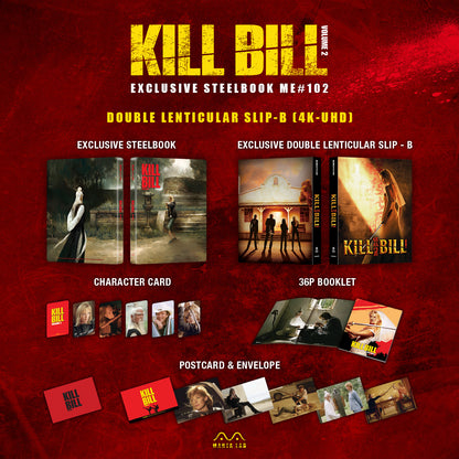 Kill Bill: Volume 2 4K 1-Click SteelBook (2004)(ME#102)(Hong Kong)