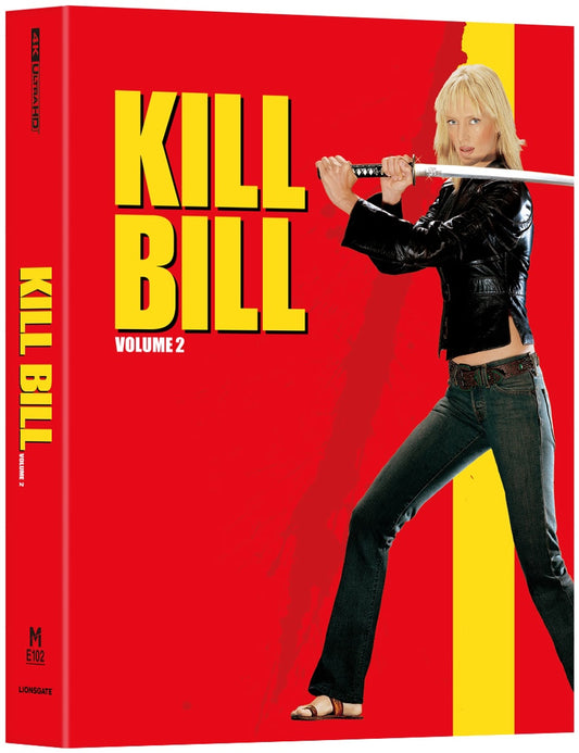 Kill Bill: Volume 2 4K Full Slip SteelBook (2004)(ME#102)(Hong Kong)