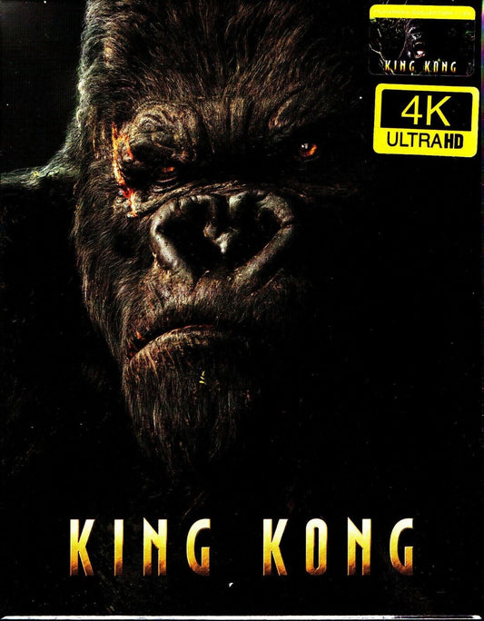 King Kong 4K XL Full Slip SteelBook + Lenticular Magnet (2005)(FAC#139)(Czech)