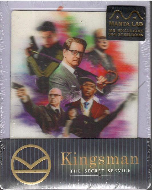 Kingsman: The Secret Service 1/4 Slip SteelBook w/ Lenticular Magnet (ME#04)(Hong Kong)