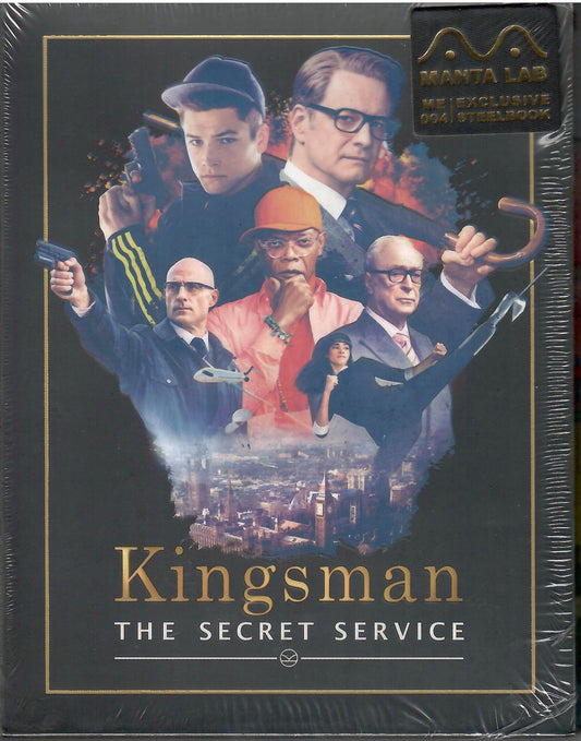 Kingsman: The Secret Service Full Slip A SteelBook (ME#04)(Hong Kong)