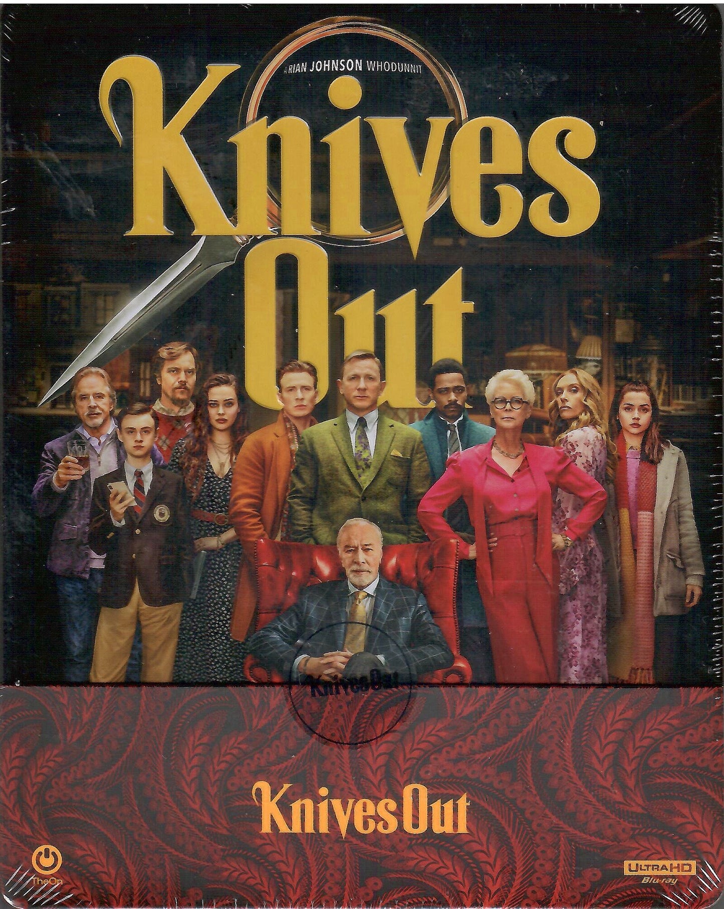 Knives Out 4K 1/4 Slip SteelBook (KE#79)(Korea)