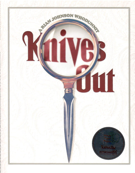 Knives Out 4K Full Slip A2 SteelBook (KE#79)(Korea)