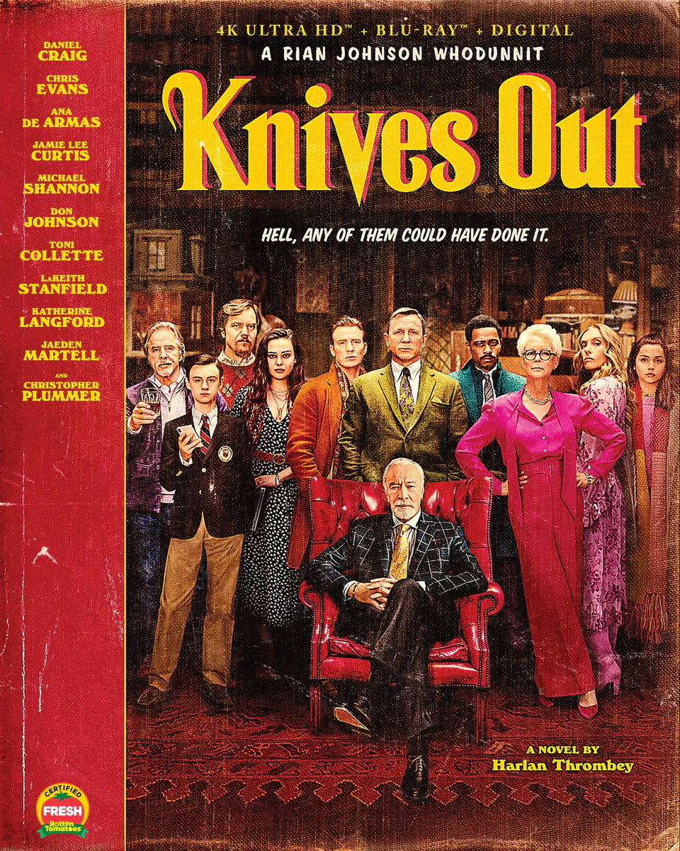 Knives Out 4K SteelBook (Re-release)(Exclusive)