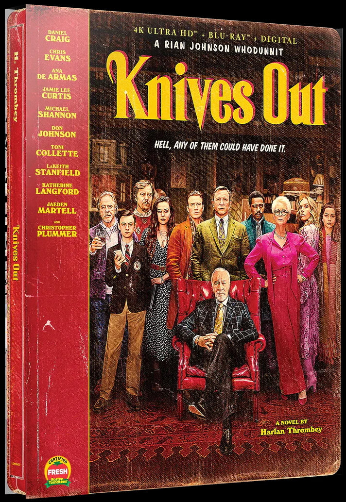 Knives Out 4K SteelBook (Re-release)(Exclusive)