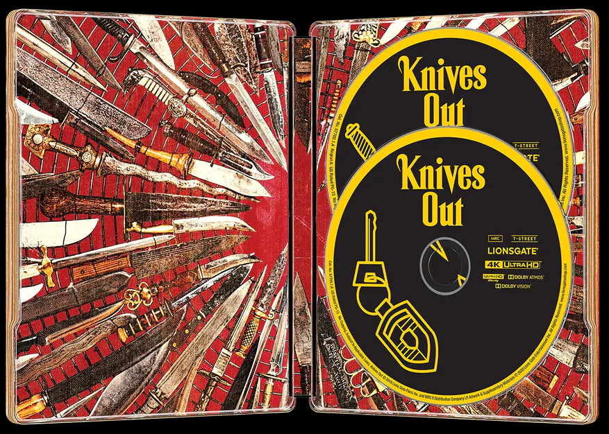 Knives Out 4K SteelBook (Re-release)(Exclusive)