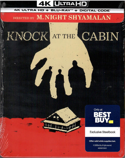 Knock at the Cabin 4K SteelBook (Exclusive)