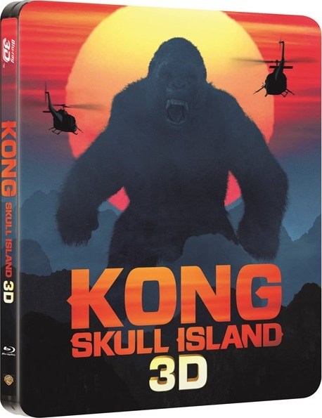 Kong: Skull Island 3D SteelBook (Czech)