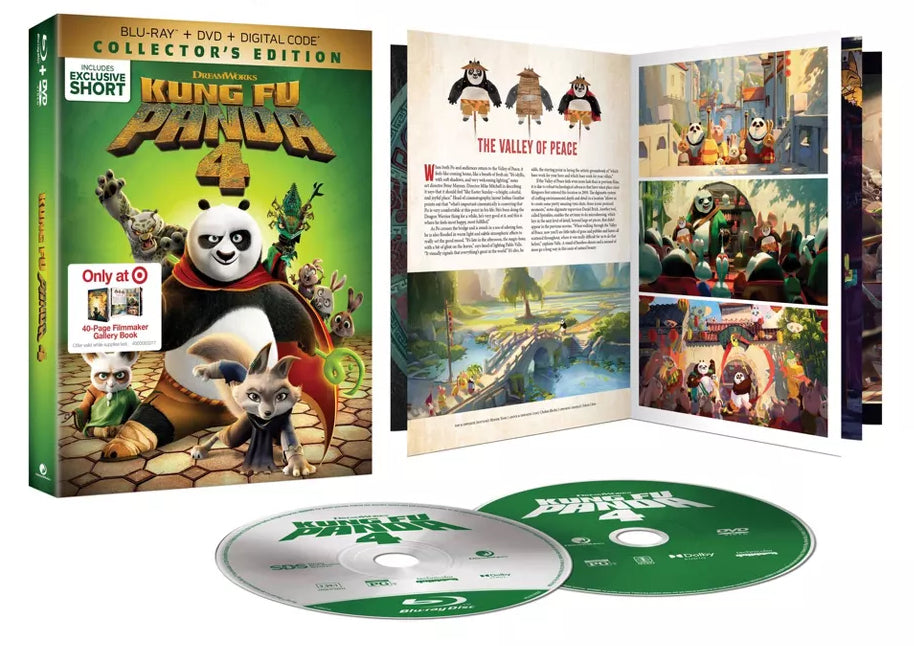 Kung Fu Panda 4 w/ Booklet (2024)(Exclusive)