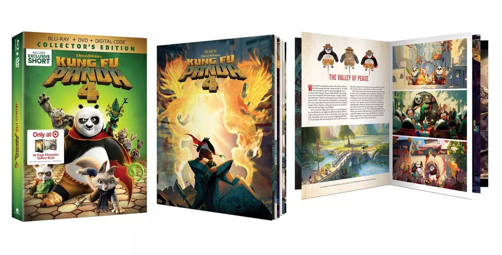 Kung Fu Panda 4 w/ Booklet (2024)(Exclusive)