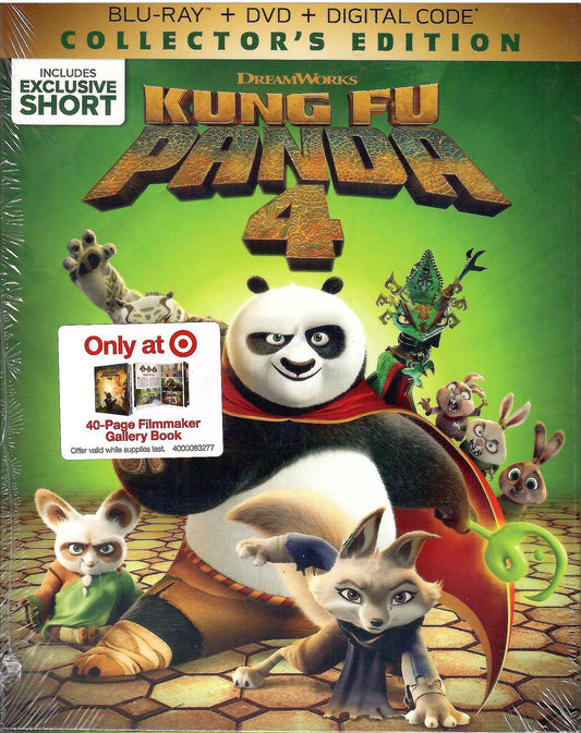 Kung Fu Panda 4 w/ Booklet (2024)(Exclusive)