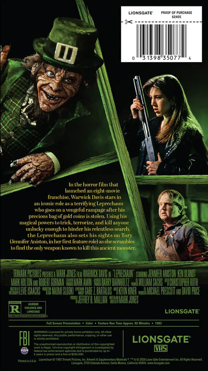 Leprechaun VHS: Be Kind, Rewind Edition (1993)(Exclusive)