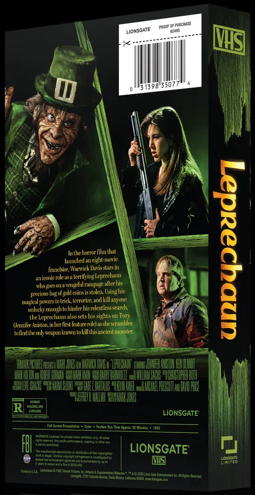 Leprechaun VHS: Be Kind, Rewind Edition (1993)(Exclusive)