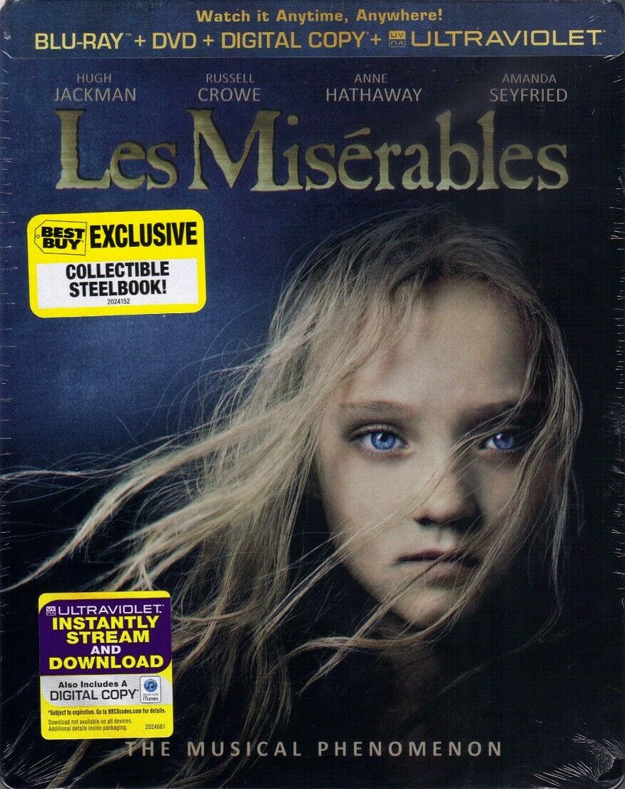 Les Miserables SteelBook (2012)(Exclusive)