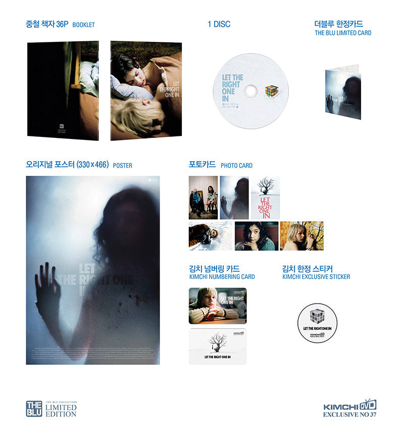 Let the Right One In Lenticular B SteelBook (KE#37)(Korea)